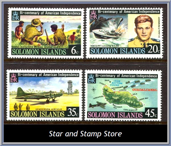Solomon Islands | Mi 318-321