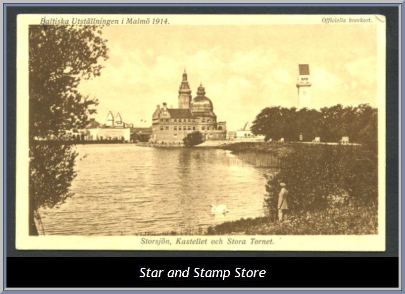 Sverige | Vykort från Malmö Baltiska utställningen1914 - Bild 2