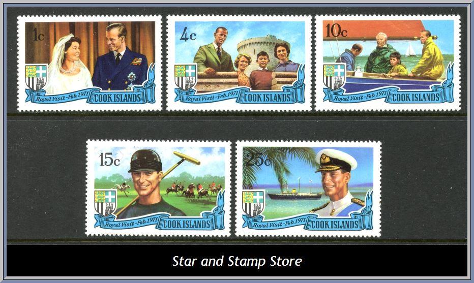 Cook Islands | Mi 268-272
