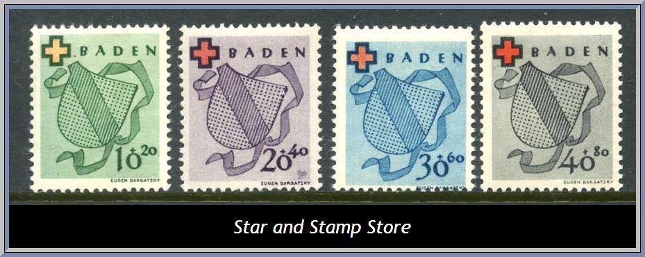 Baden | Mi 42-45 A