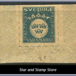 Sverige  |  Facit M 9 V 1