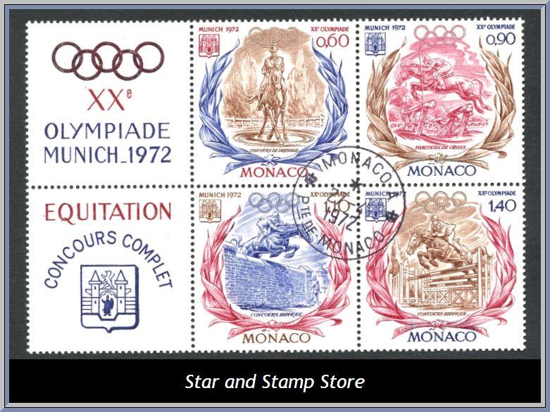 Monaco | Mi 1045-1048