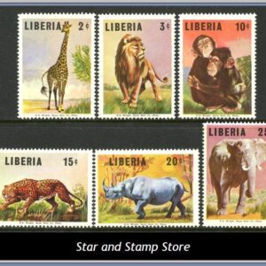 Liberia  |  Mi 669-670, 672-675