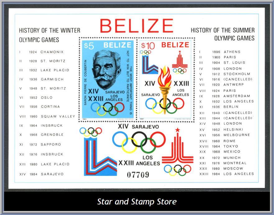 Belize | Mi Block 37 a