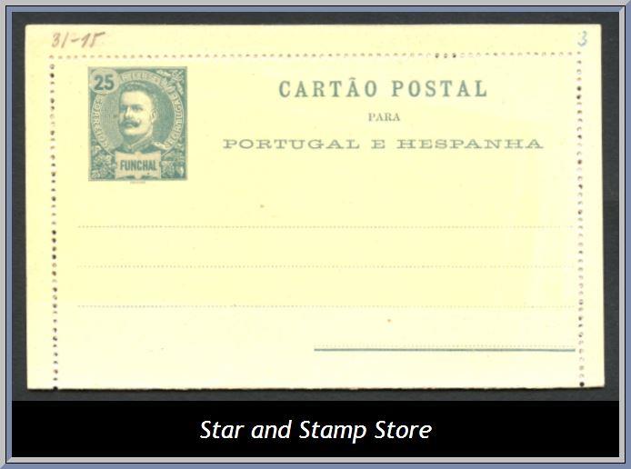 Funchal | Funchal - Postkort 25 Reis