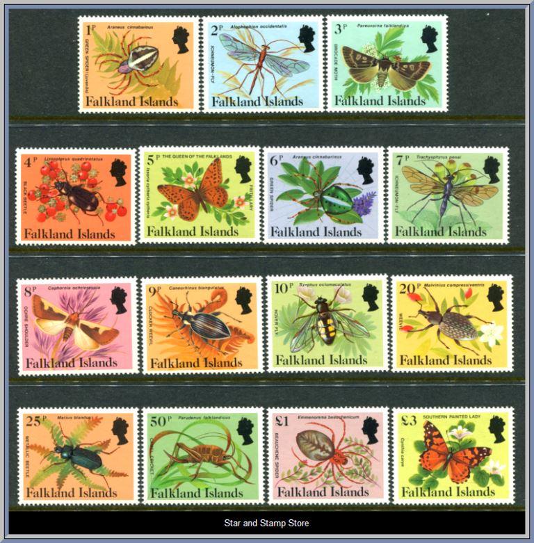 Falkland Islands | Mi 390-404