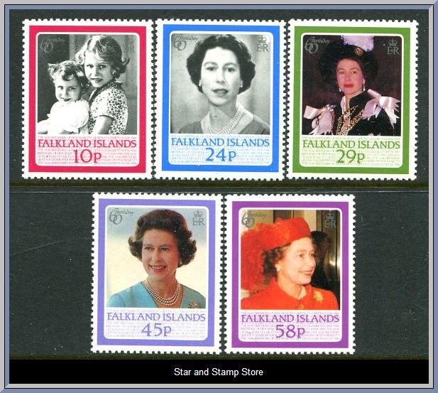 Falkland Islands | Mi 444-448