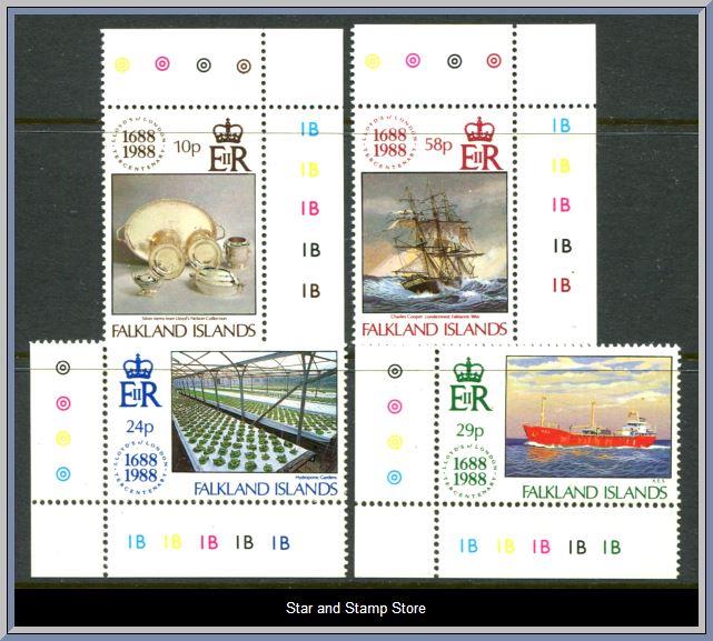 Falkland Islands | Mi 484-487