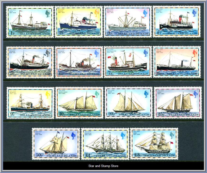 Falkland Islands | Mi 255-269 II