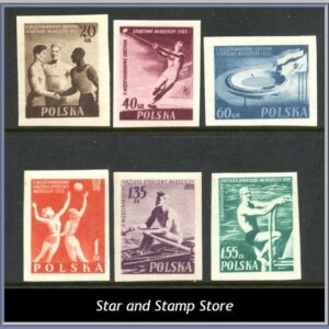 Polen  |  Mi 934-939 B