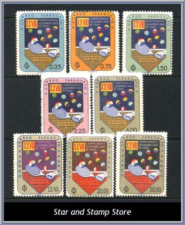 Paraguay | Mi 933-940