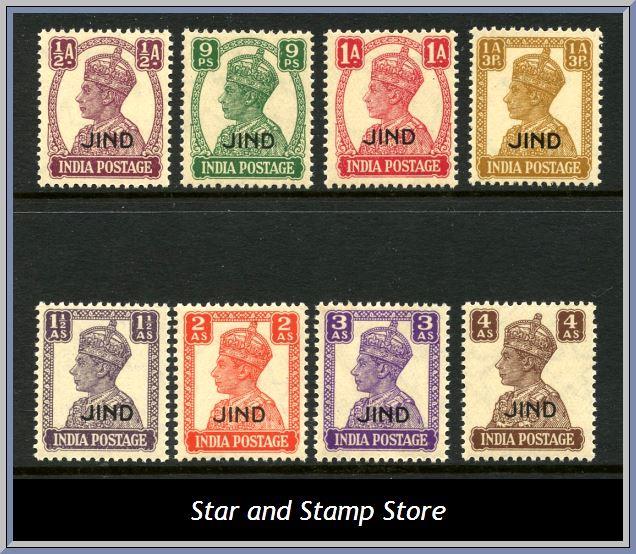Jind | SG 138-144, 146