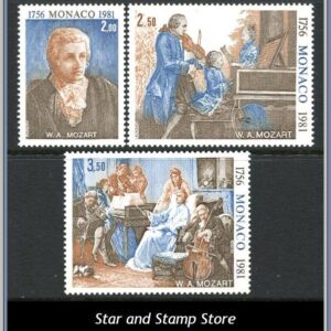 Monaco  |  Mi 1470-1472