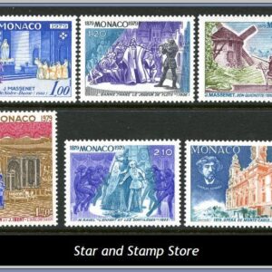 Monaco  |  Mi 1364-1369