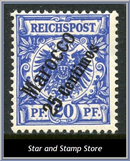 Deutsche Post in Marokko | Mi 4