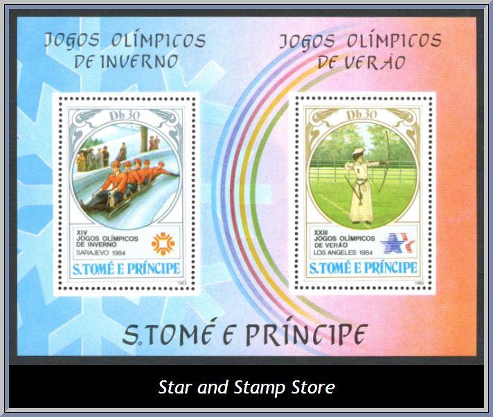 Sao Tomé och Príncipe | Mi Block 142 A