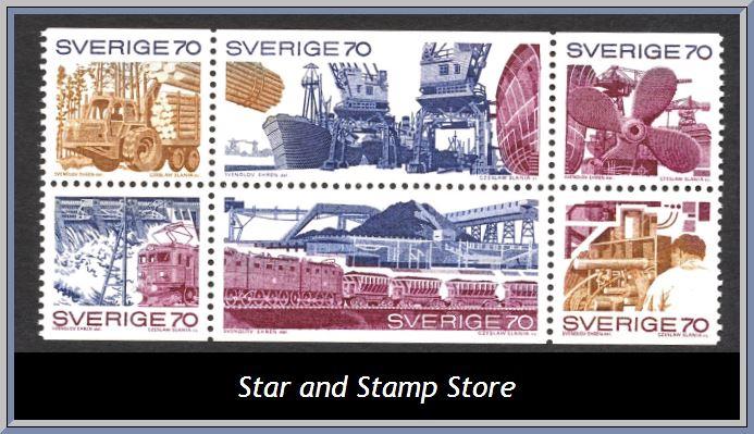 Sverige | Facit 702-707
