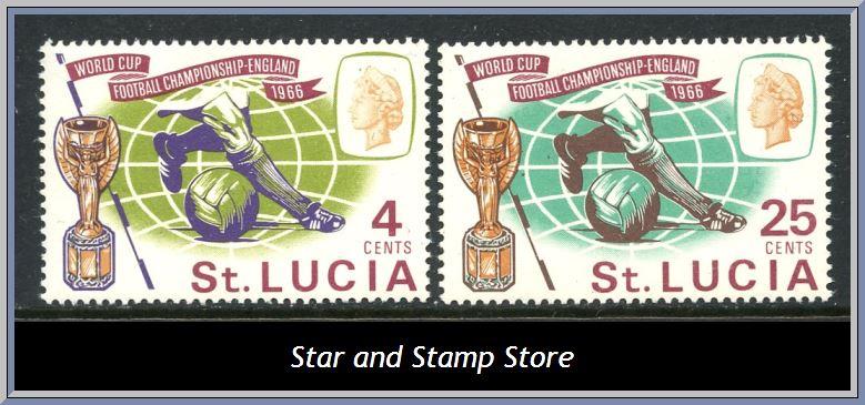 St Lucia | SG 222-223