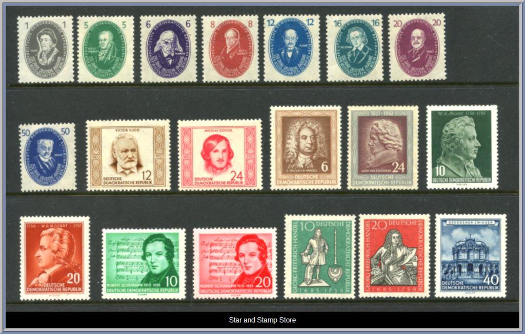 DDR | Lot felfria märken