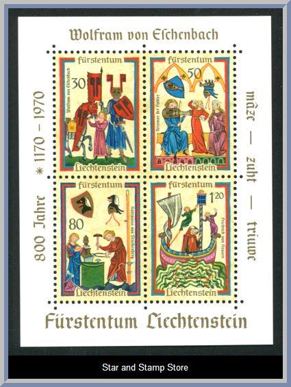 Liechtenstein | Mi Block 8