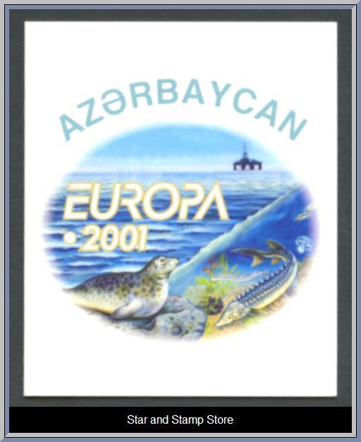 Azerbajdzjan | Mi Häfte Mi 494-495 D