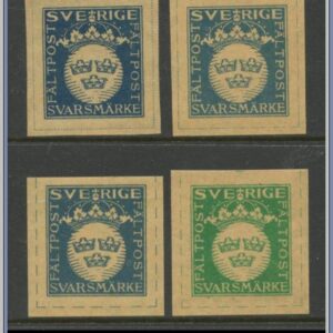 Sverige  |  Facit M 5-8