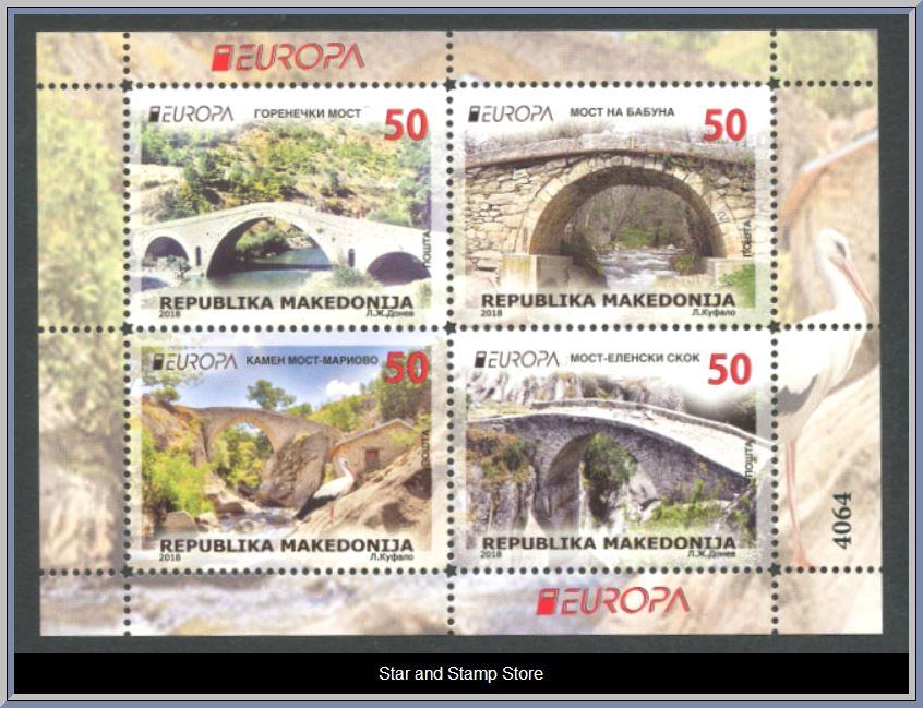 Makedonien | Mi 840-843