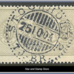 Stockholm 2 Tj Br  |  Facit Tj 23