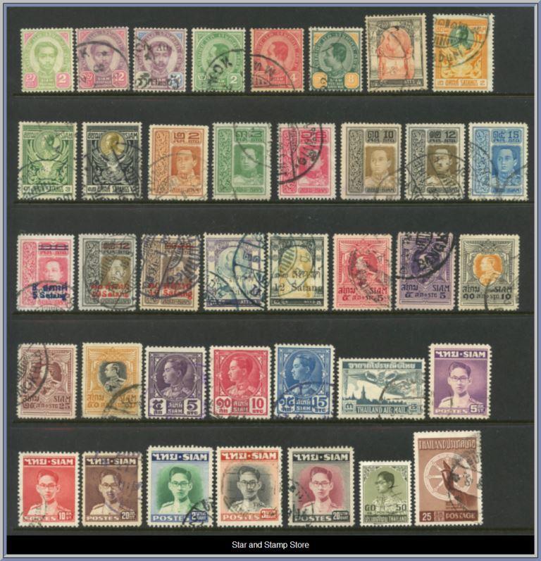 Thailand | Lot felfria märken