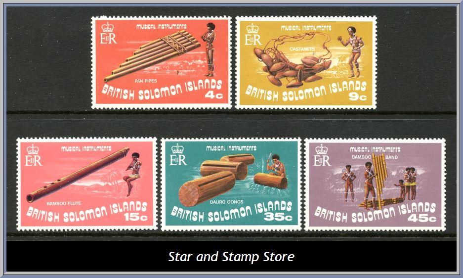 British Solomon Islands | Mi 241-245