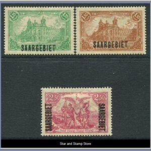 Saargebiet  |  Mi 41-43