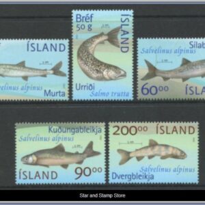Island | Facit 1047-1051