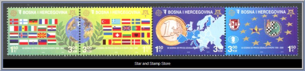 Bosnien och Hercegovina | Mi 419-422