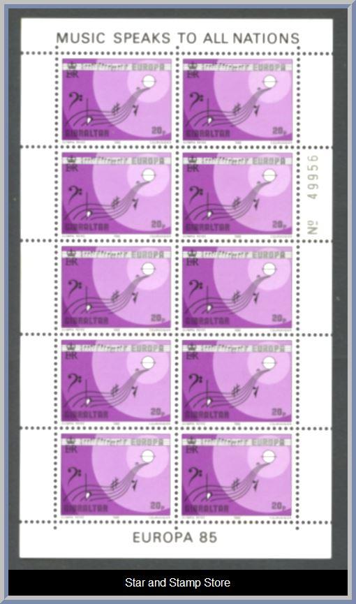 Gibraltar | Mi 487-488