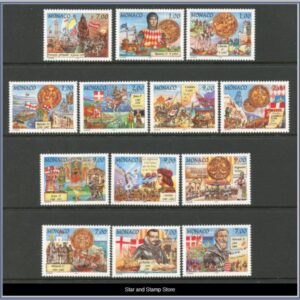 Monaco  |  Mi 2340-2352