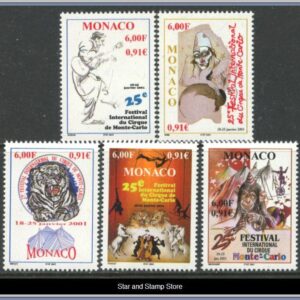 Monaco | Mi 2539-2543
