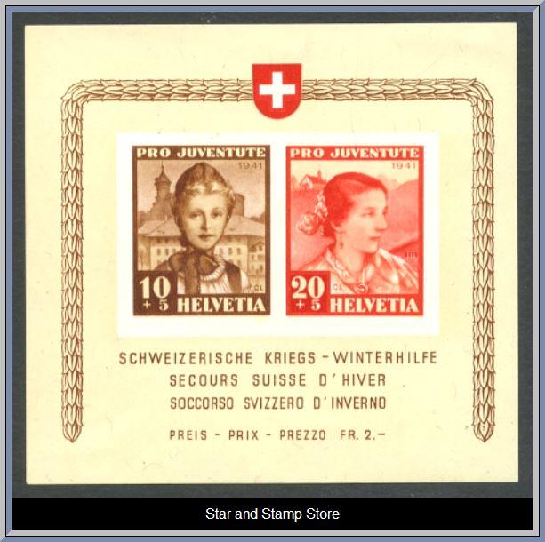 Schweiz | Mi Block 6