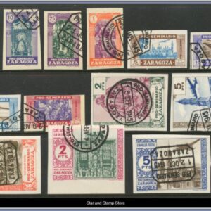 Spanien  |   Lot felfria märken