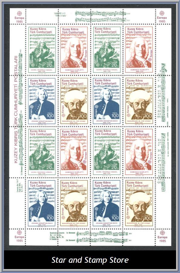 Turkiska Cypern | Mi 166-169