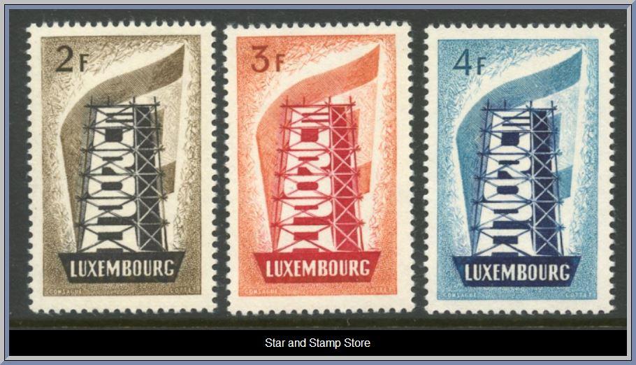 Luxemburg | Mi 555-557