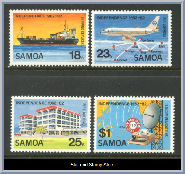Samoa | Mi 477-480