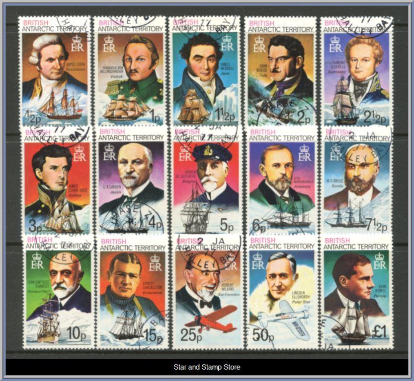 British Antarctic Territory | Mi 45-59 A X