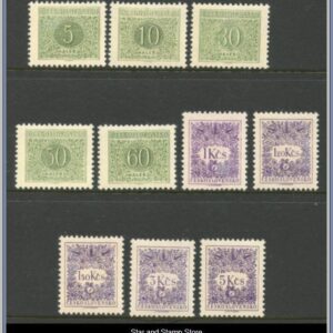 Tjeckoslovakien  |  Mi Porto 79-91 B