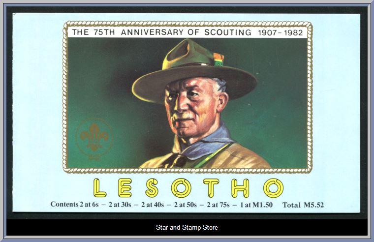 Lesotho | Mi 367-371 i häfte