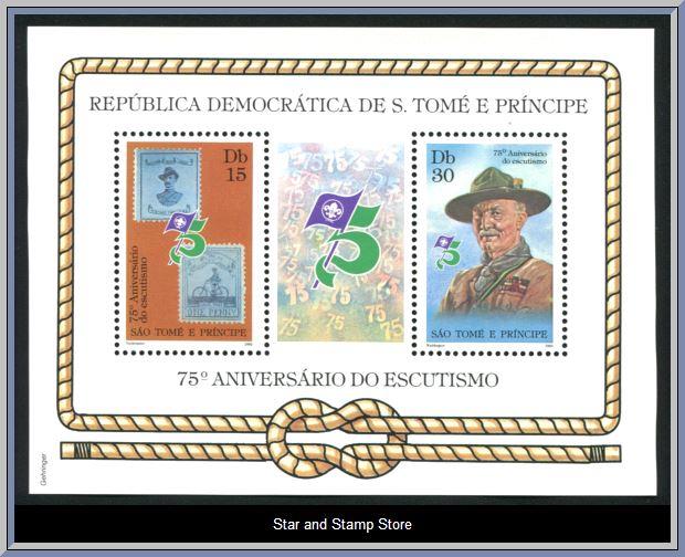 Sao Tomé och Príncipe | Mi Block 95 I A