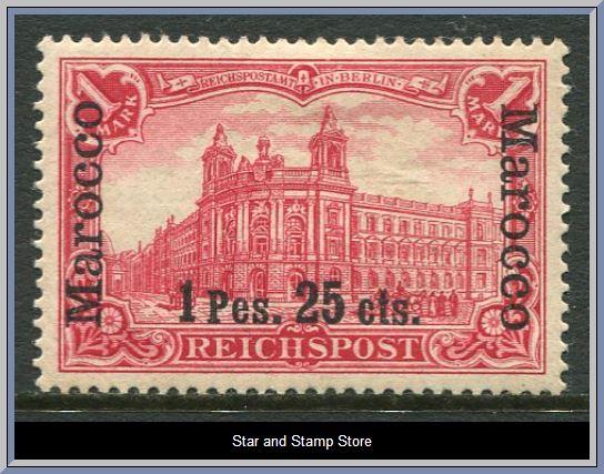 Deutsche Post in Marokko | Mi 16 I
