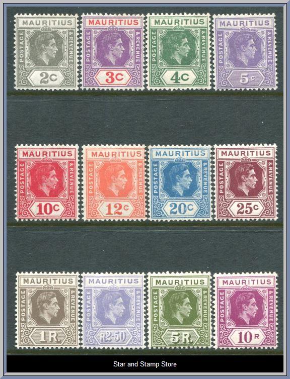 Mauritius | SG 252-263