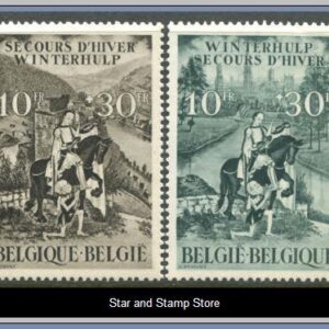 Belgien  |  Mi 656-657