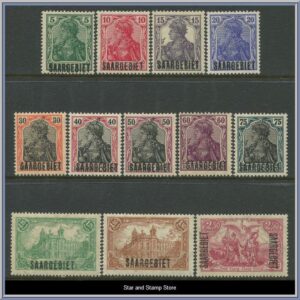 Saargebiet  |  Mi 32-43