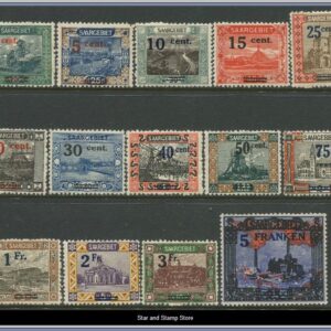 Saargebiet  |  Mi 70-83